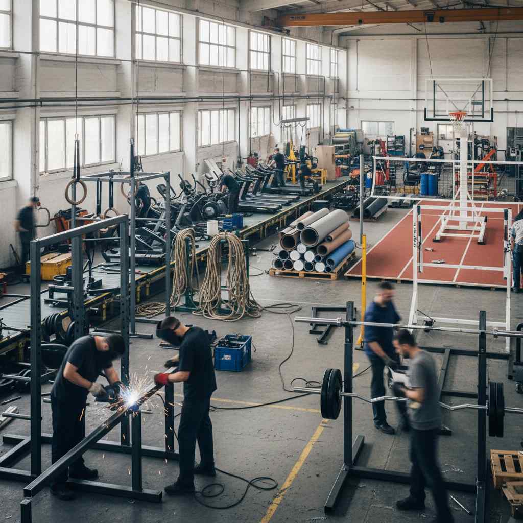 체조, 육상 및 체력 단련용 장비 제조업