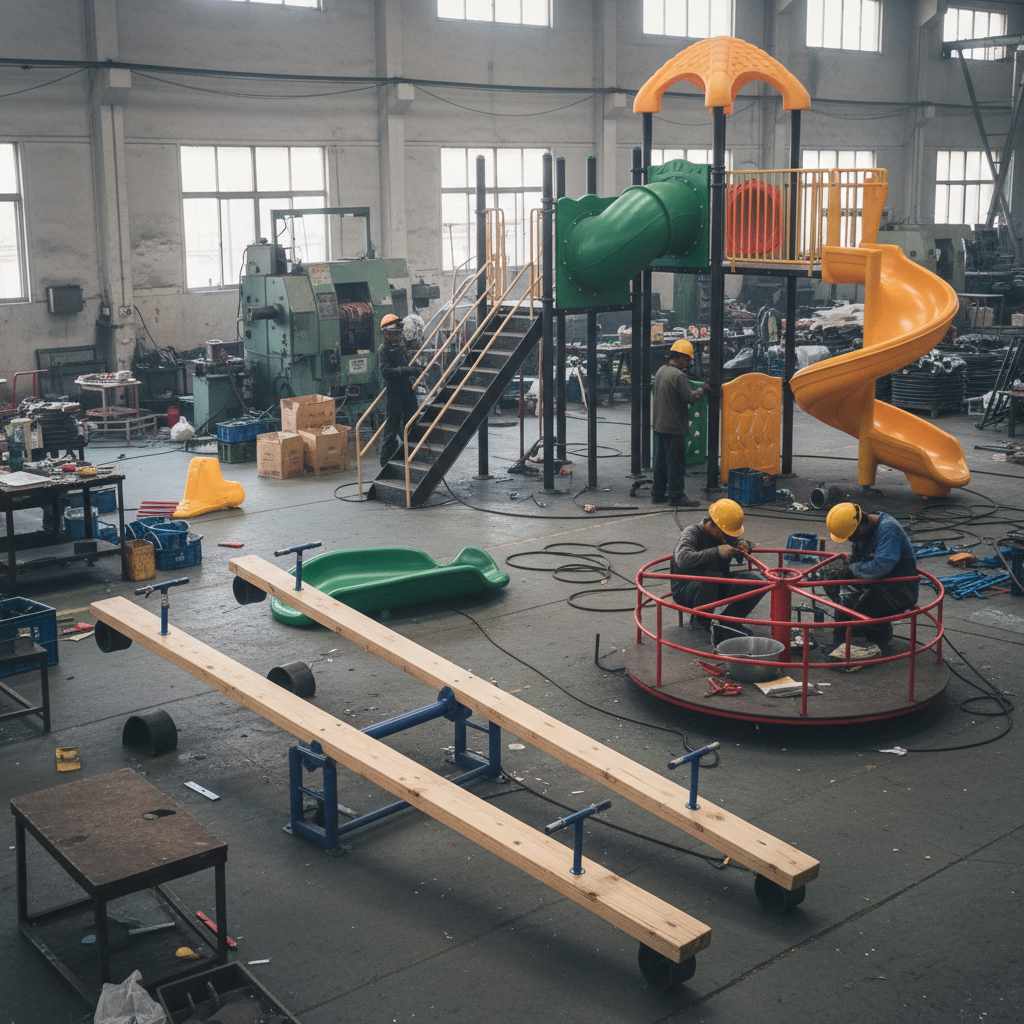 놀이터용 장비 제조업