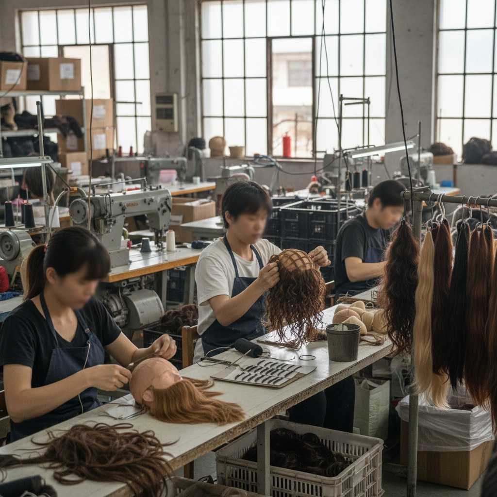 가발 및 유사 제품 제조업