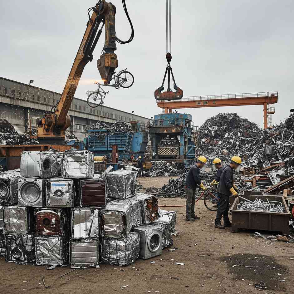 금속류 해체 및 선별업