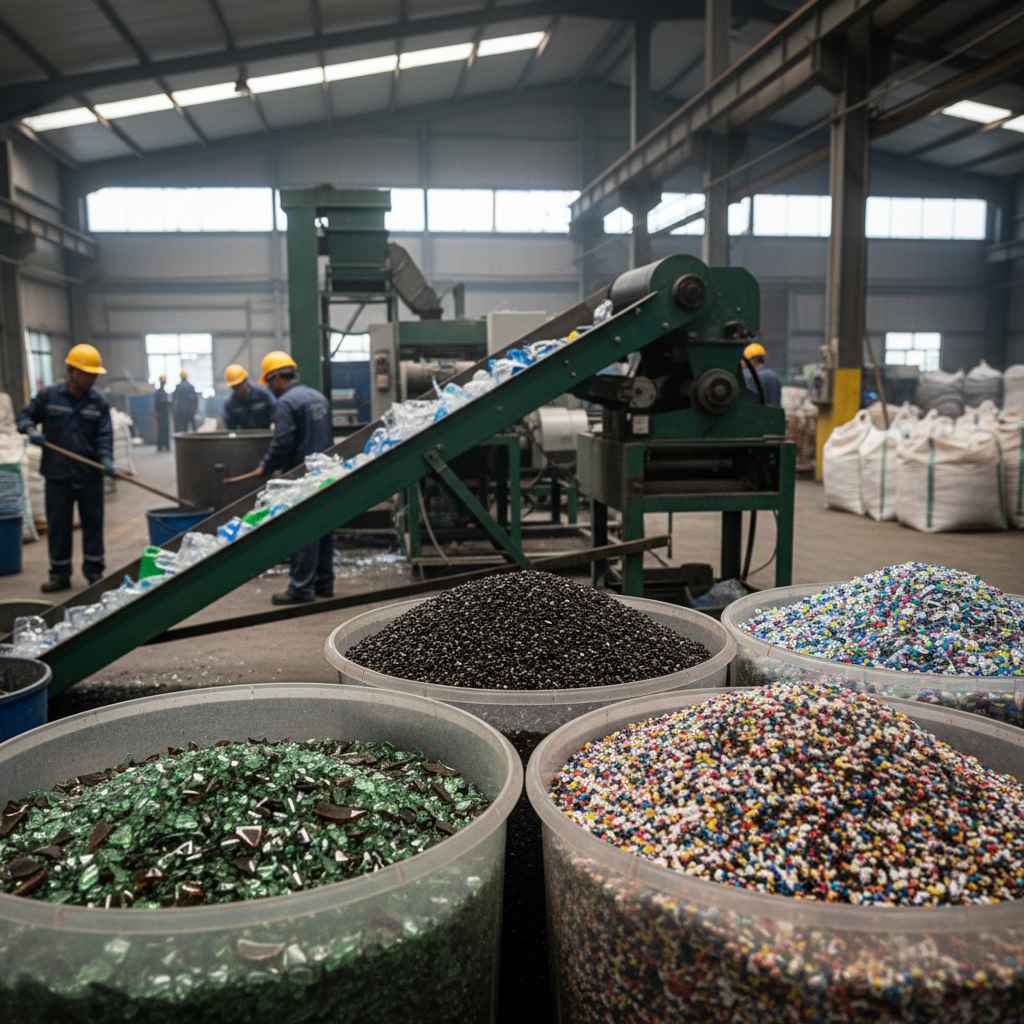 비금속류 원료 재생업