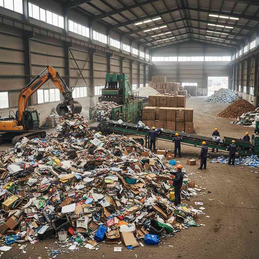 비금속류 해체 및 선별업