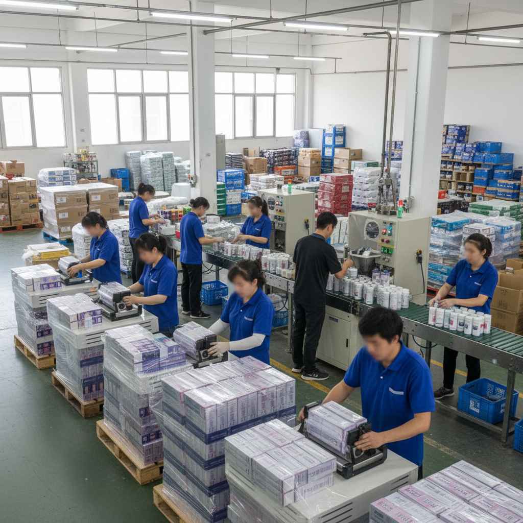 포장 및 충전업