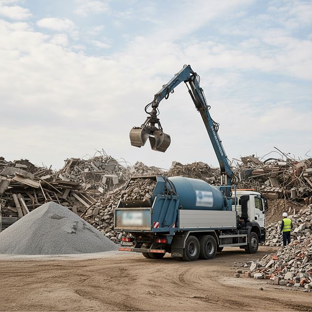 건설 폐기물 수집, 운반업