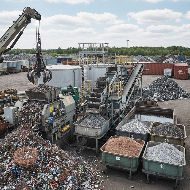 금속류 원료 재생업