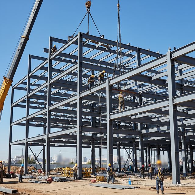 철골 및 관련 구조물 공사업