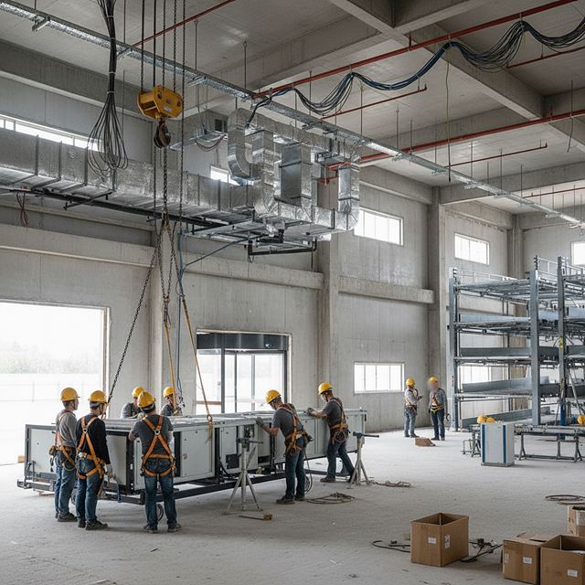 건물용 기계ㆍ장비 설치 공사업