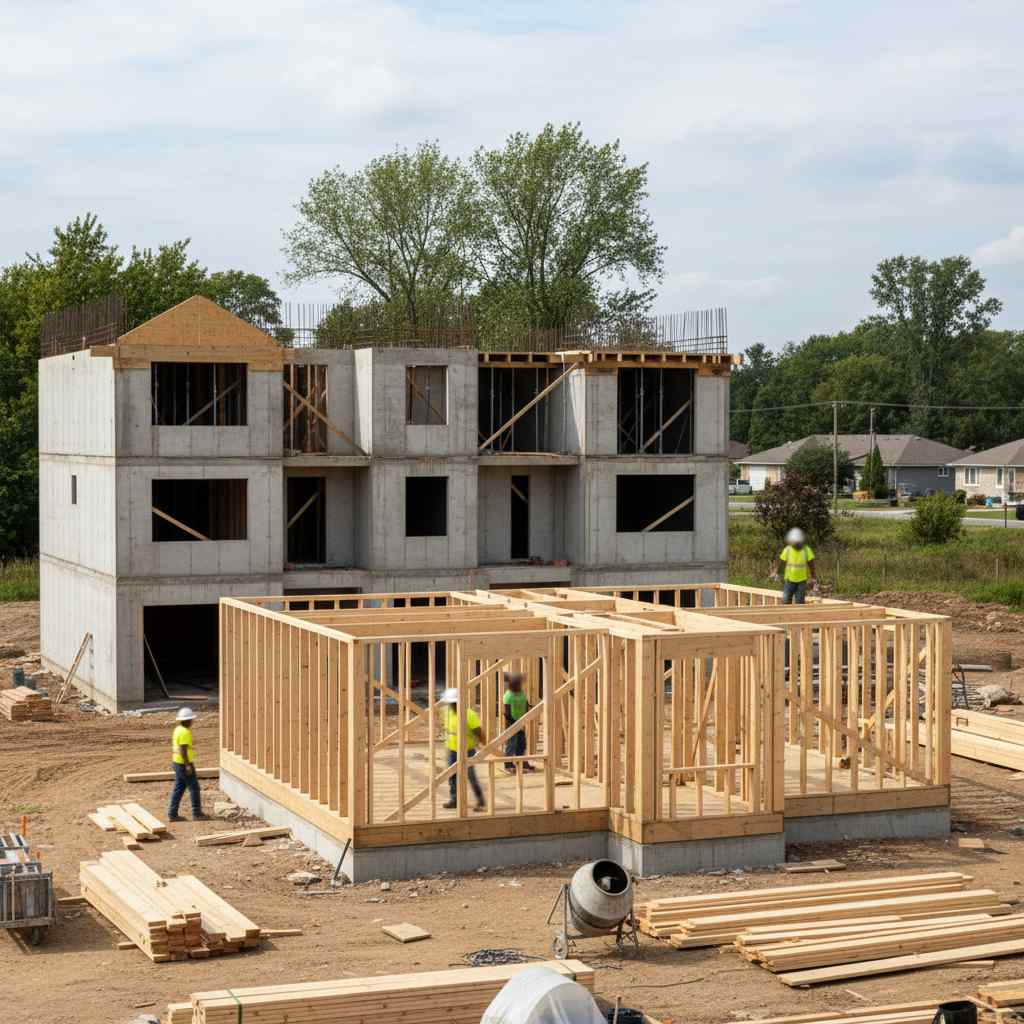 단독 주택 건설업