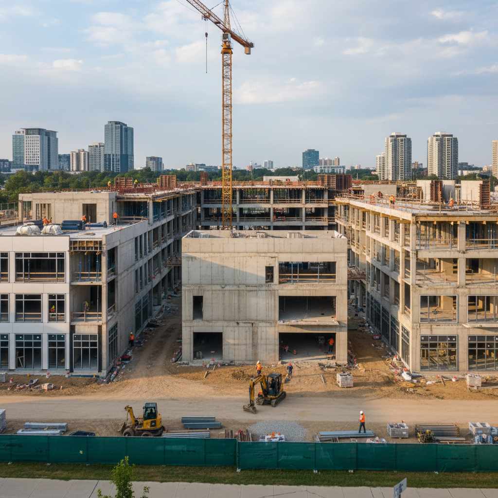 사무ㆍ상업용 및 공공기관용 건물 건설업