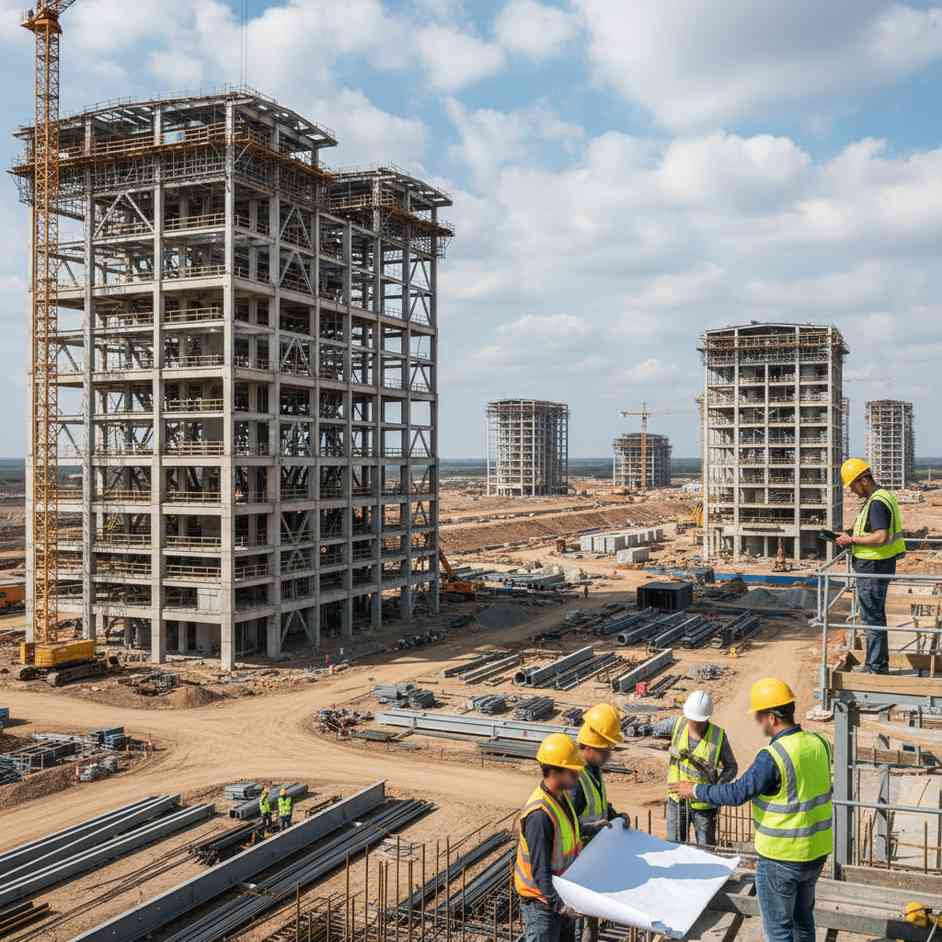 제조업 및 유사 산업용 건물 건설업