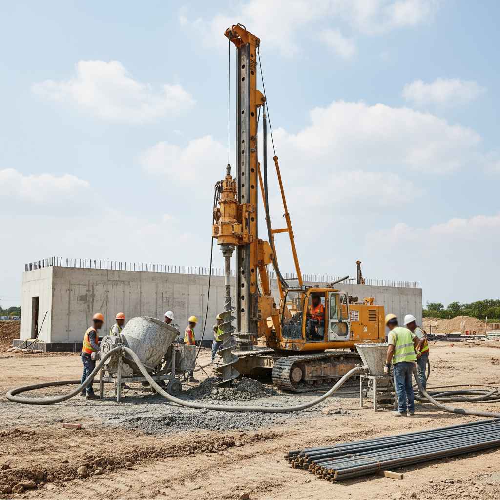 보링, 그라우팅 및 관정 공사업
