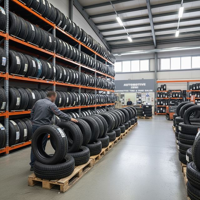 자동차 신품 타이어 및 튜브 판매업