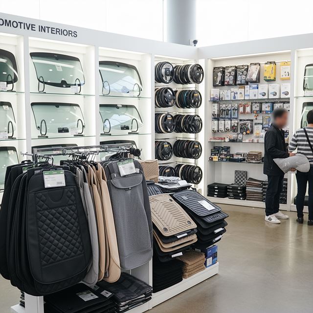 기타 자동차 신품 부품 및 내장품 판매업