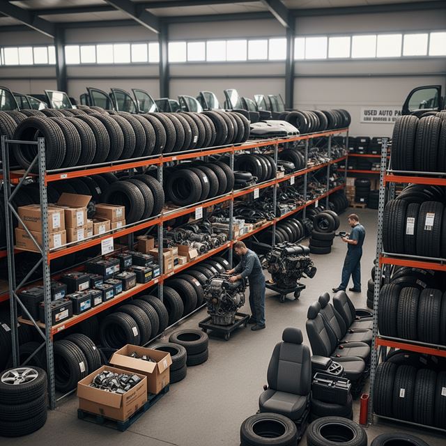 자동차 중고 부품 및 내장품 판매업