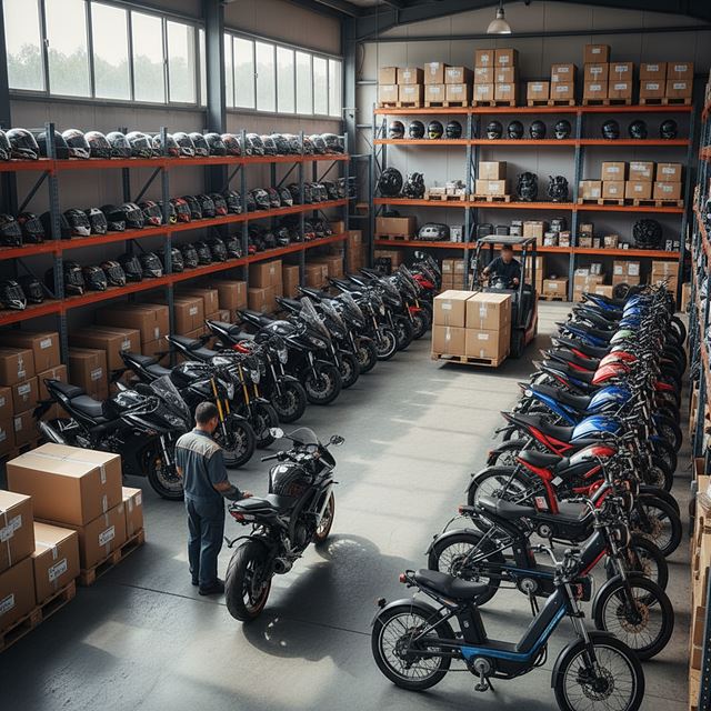 모터사이클 및 부품 도매업