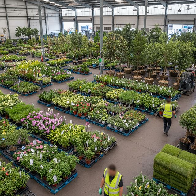 화훼류 및 식물 도매업