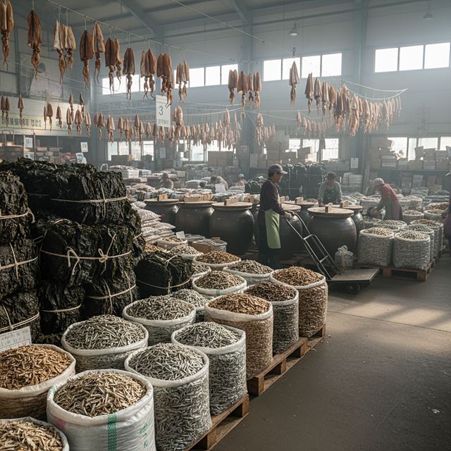 건어물 및 젓갈류 도매업