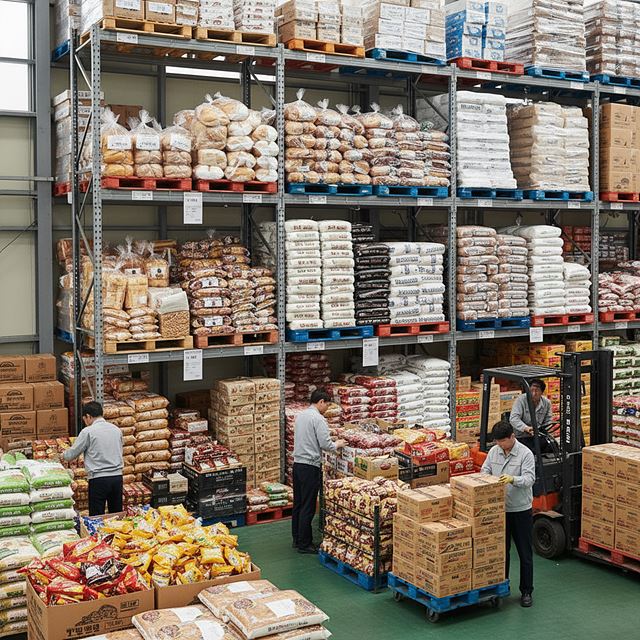 빵류, 과자류, 당류, 초콜릿 도매업