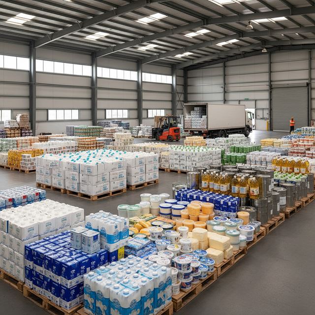 낙농품 및 동ㆍ식물성 유지 도매업