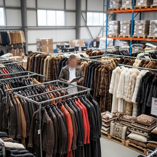 가죽 및 모피제품 도매업