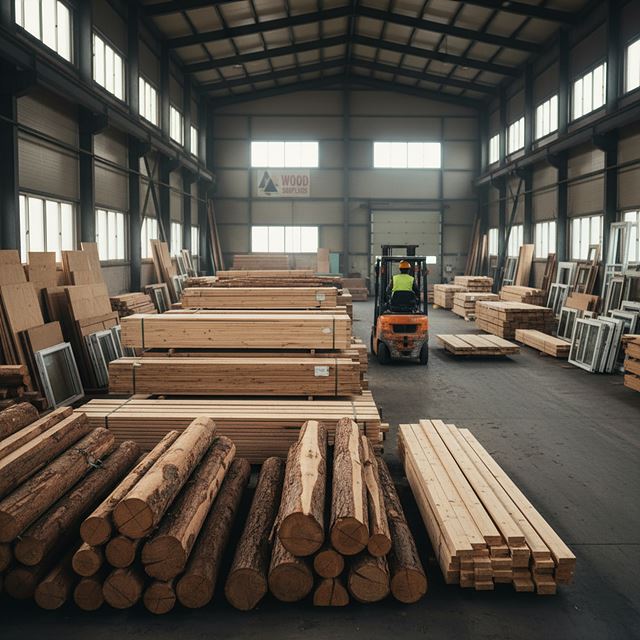 원목 및 건축관련 목제품 도매업