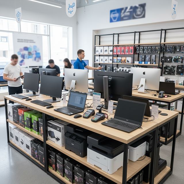 컴퓨터 및 주변장치, 소프트웨어 소매업