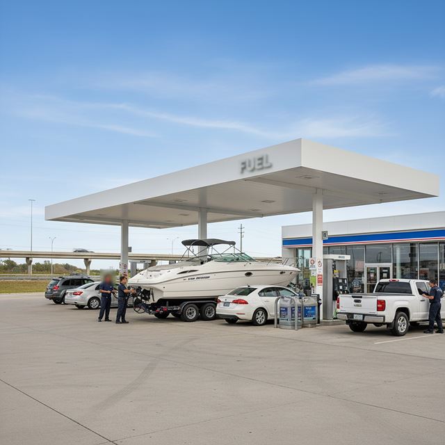 운송장비용 주유소 운영업