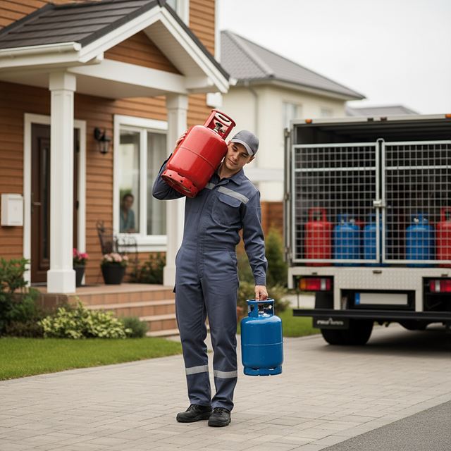 가정용 가스연료 소매업