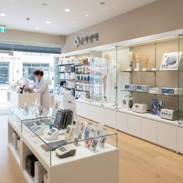 의료용 기구 소매업