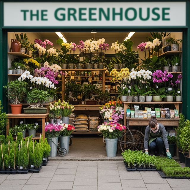 화초 및 식물 소매업