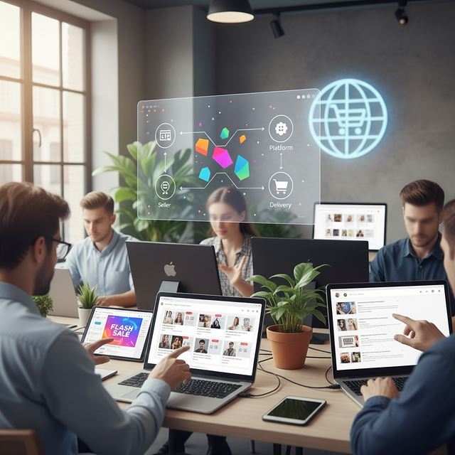 전자상거래 소매 중개업