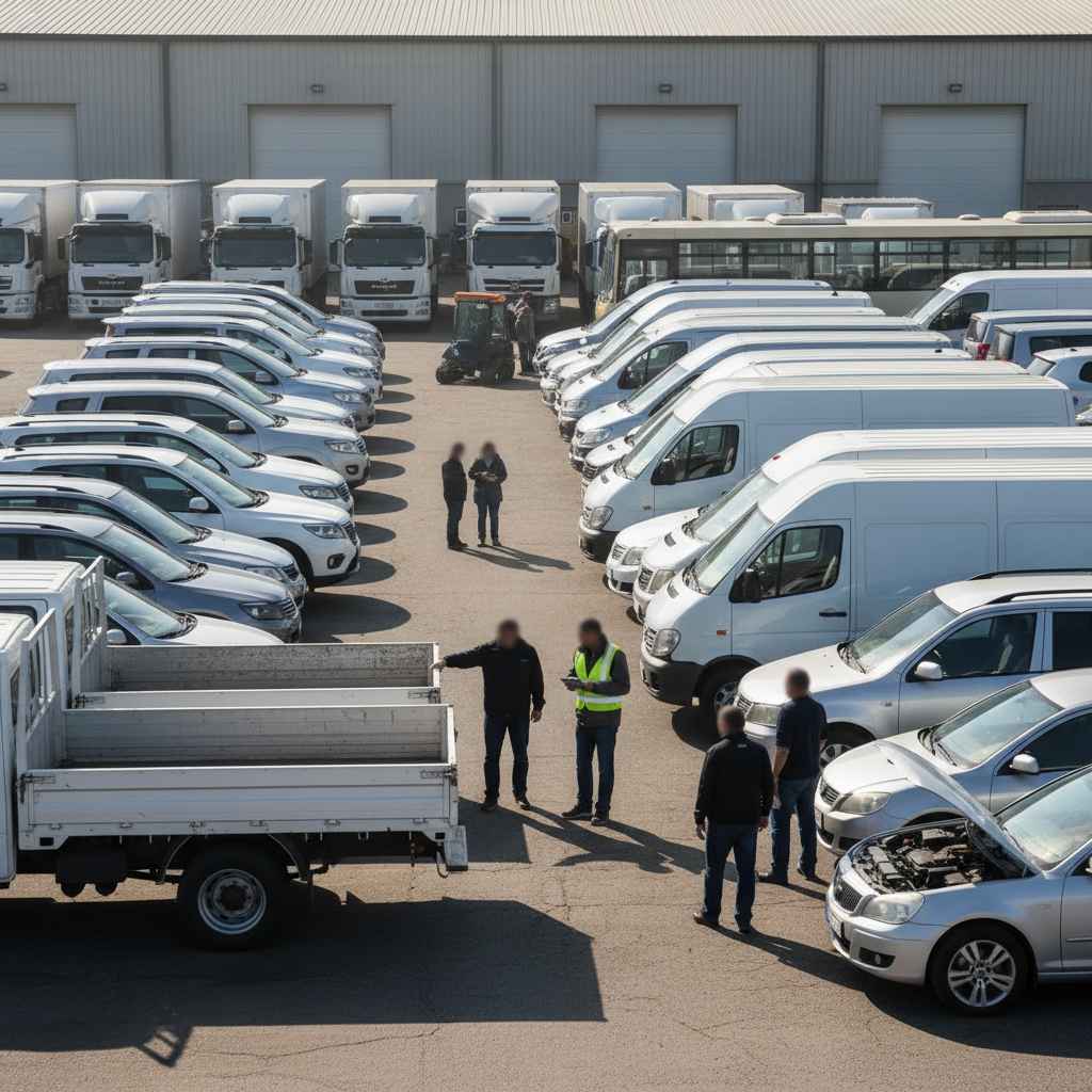 중고 자동차 판매업