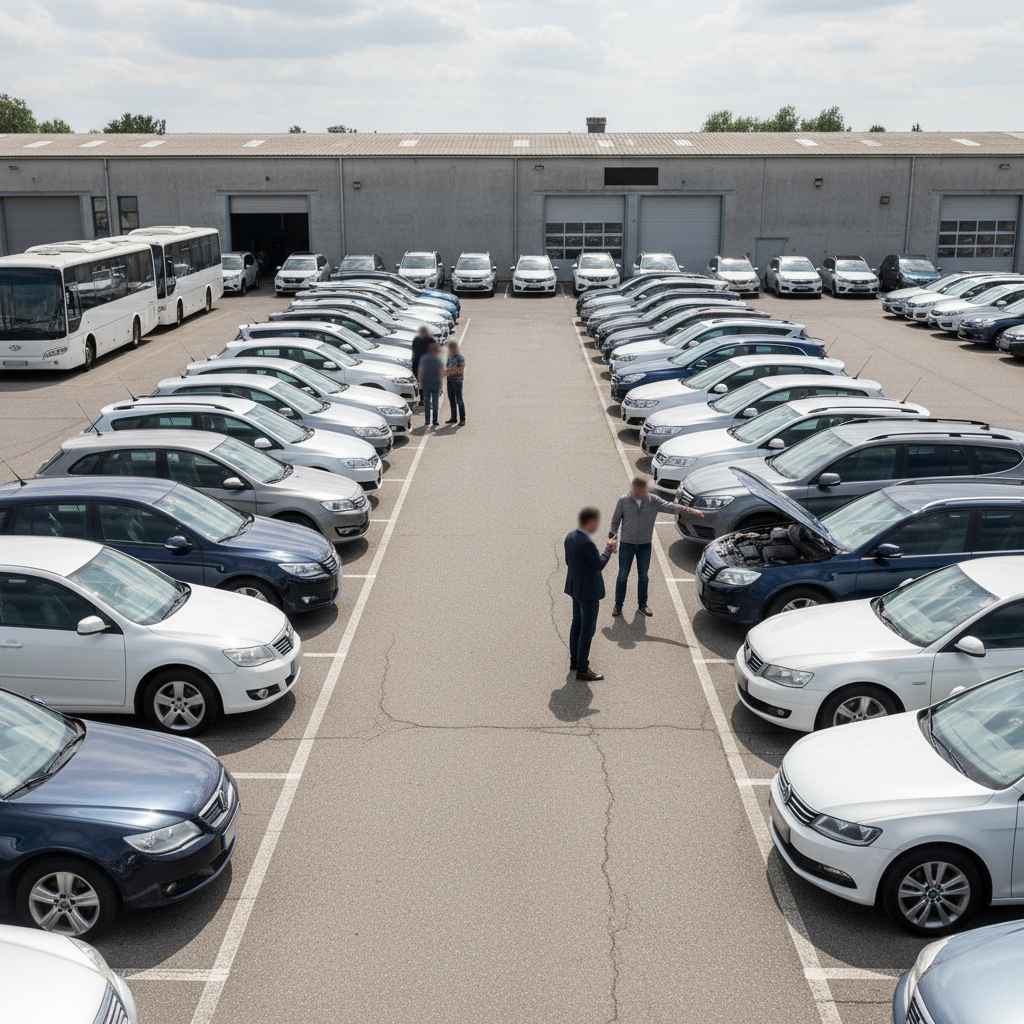 중고 자동차 판매업