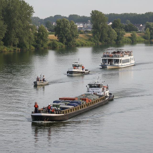 기타 내륙 수상 여객 및 화물 운송업