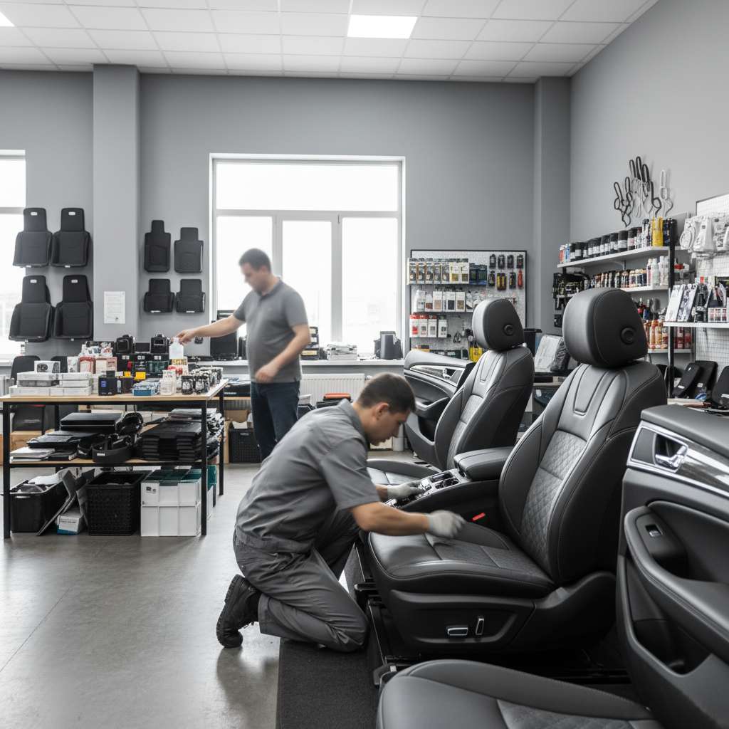 기타 자동차 신품 부품 및 내장품 판매업