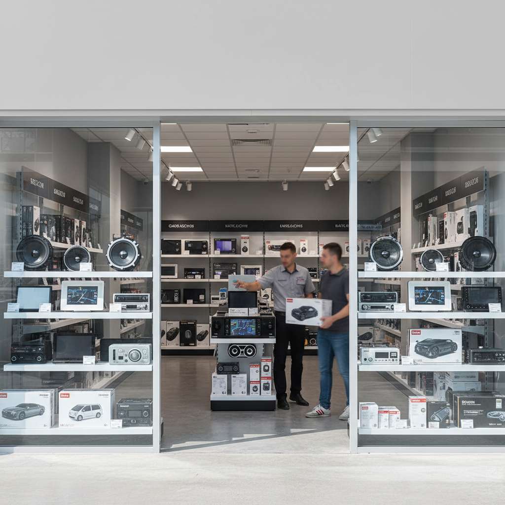 자동차 내장용 신품 전기ㆍ전자ㆍ정밀기기 판매업