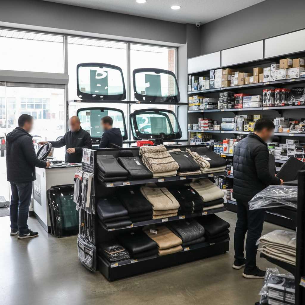 기타 자동차 신품 부품 및 내장품 판매업