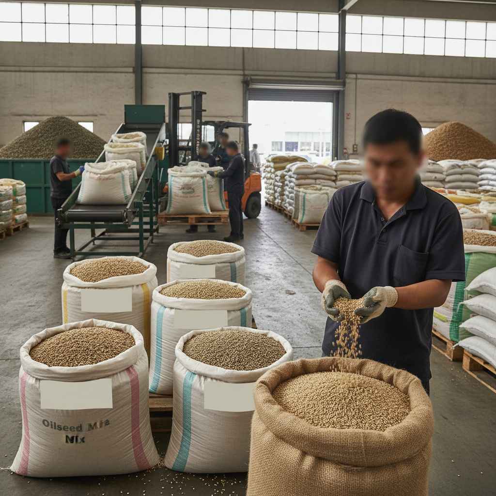 곡물 및 유지작물 도매업