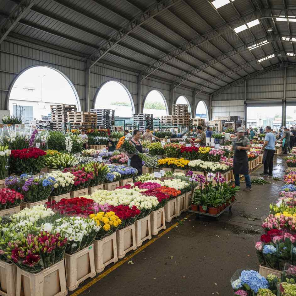 화훼류 및 식물 도매업