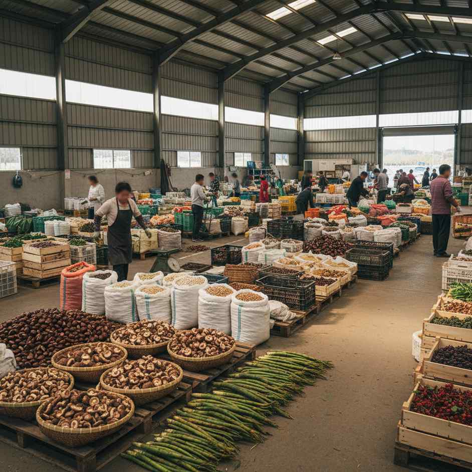 기타 산업용 농산물 도매업