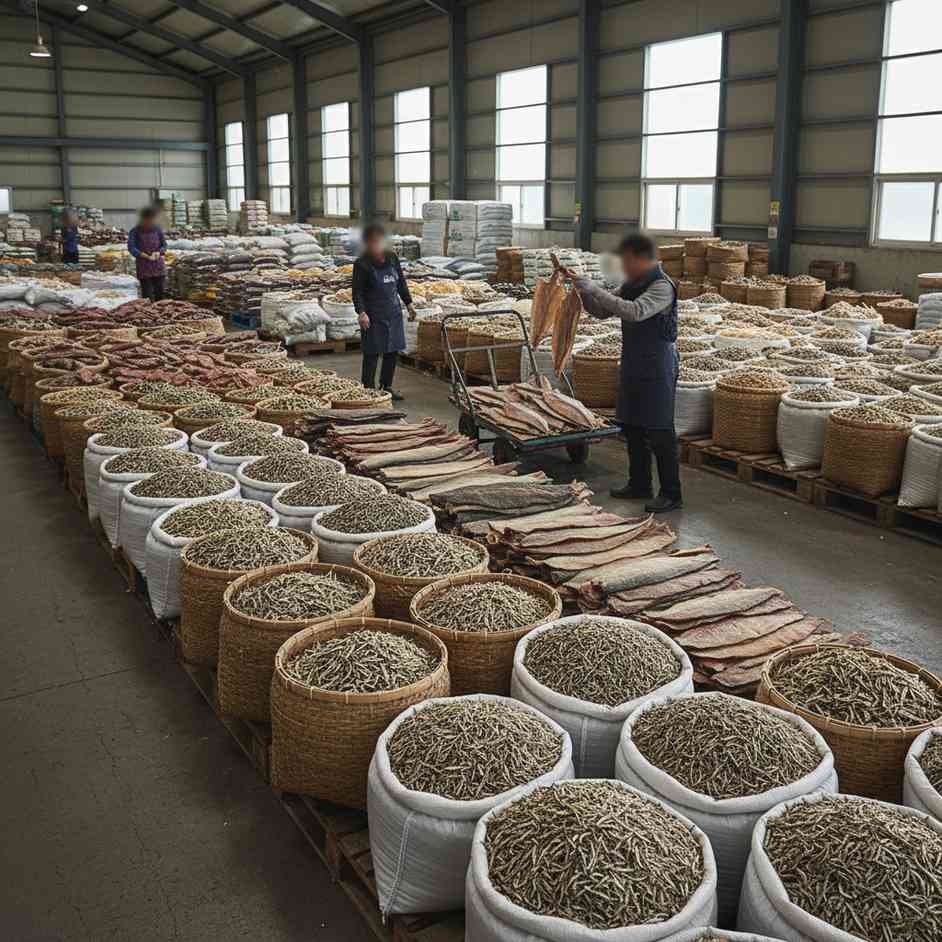 건어물 및 젓갈류 도매업