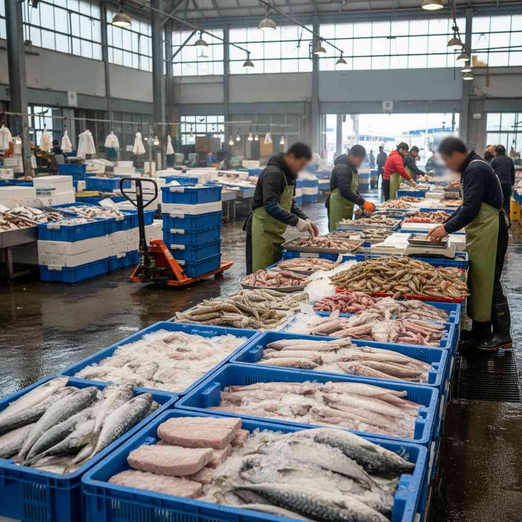 신선, 냉동 및 기타 수산물 도매업