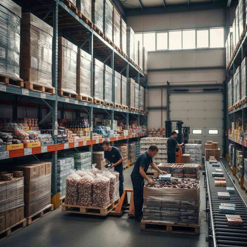 빵류, 과자류, 당류, 초콜릿 도매업