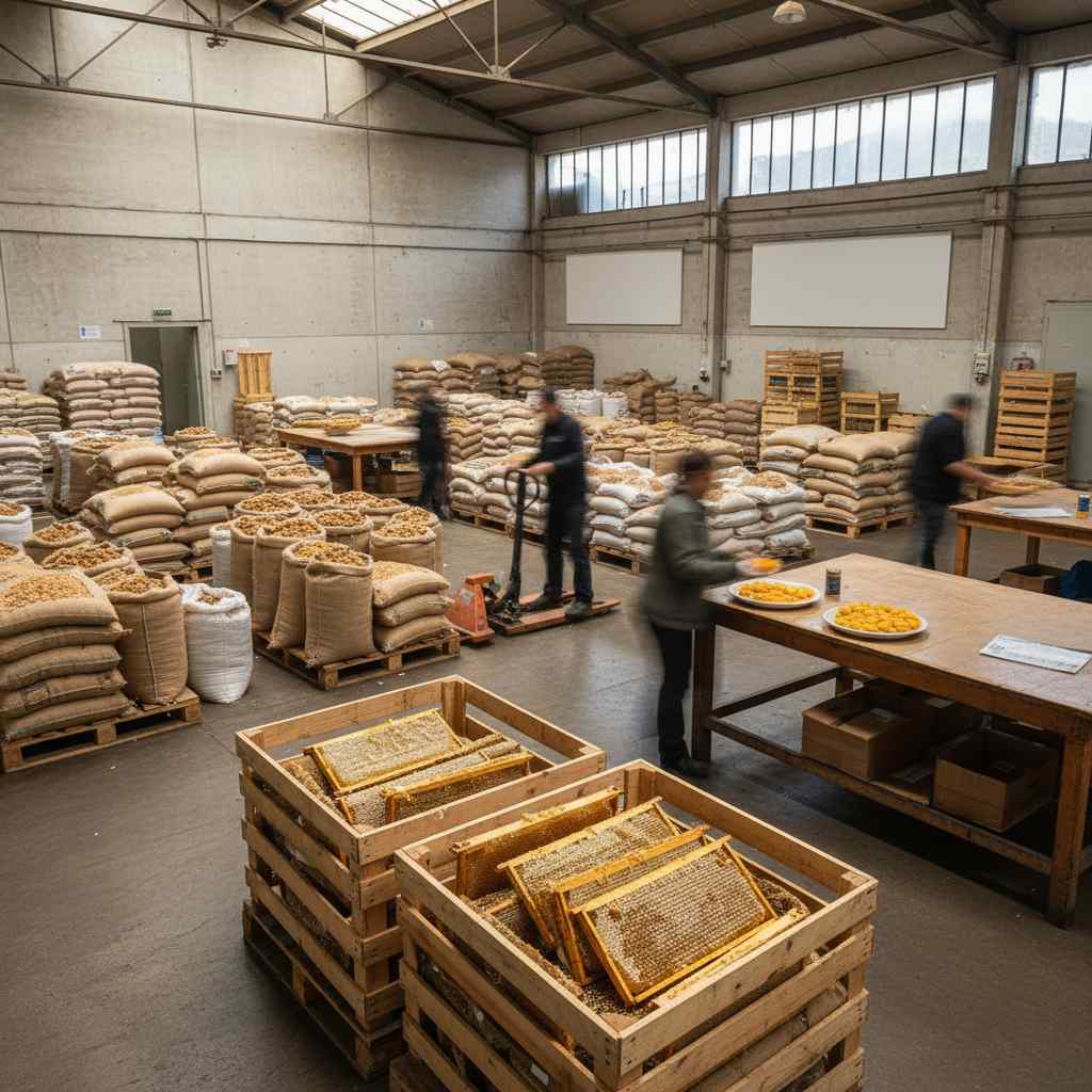 기타 신선 식품 및 단순 가공 식품 도매업