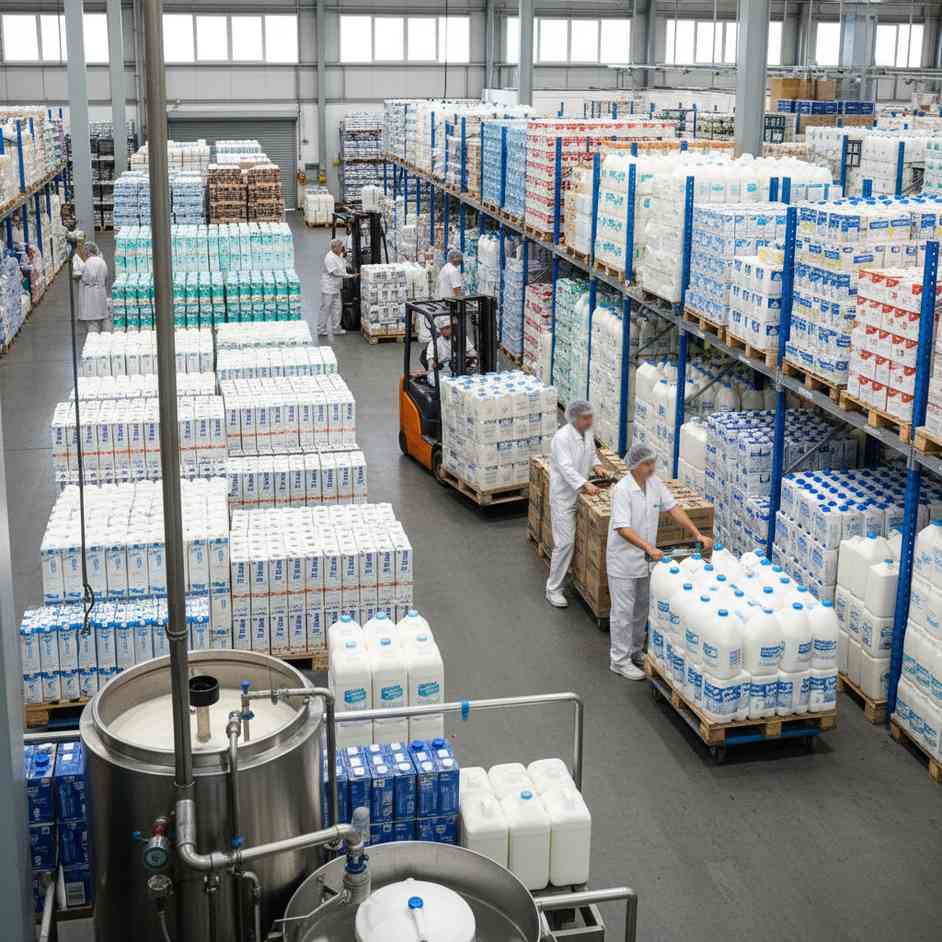 낙농품 및 동ㆍ식물성 유지 도매업