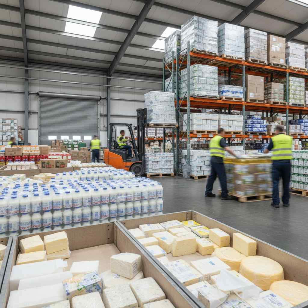 낙농품 및 동ㆍ식물성 유지 도매업