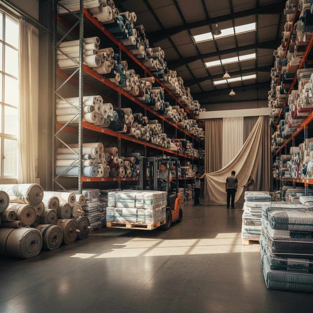 커튼 및 침구용품 도매업