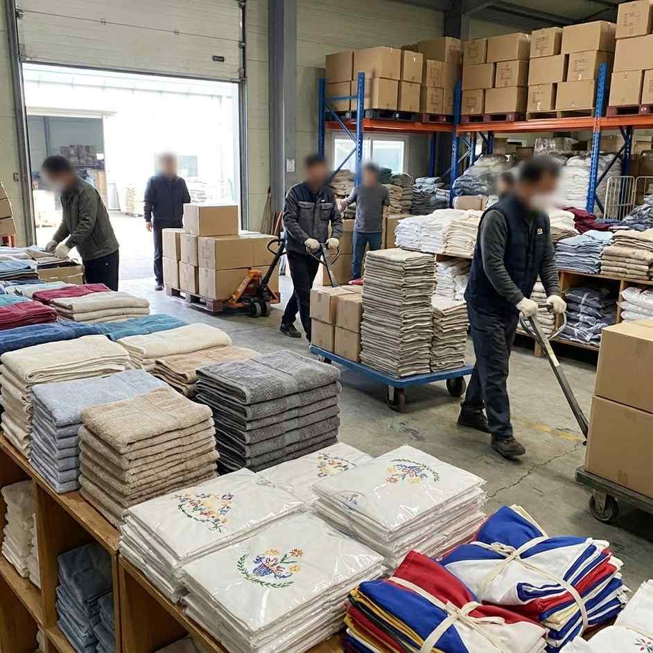 기타 생활용 섬유 및 직물 제품 도매업