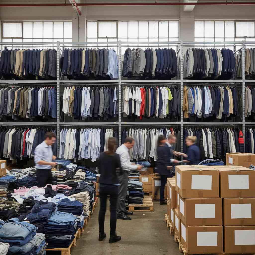 남녀용 겉옷 및 셔츠 도매업