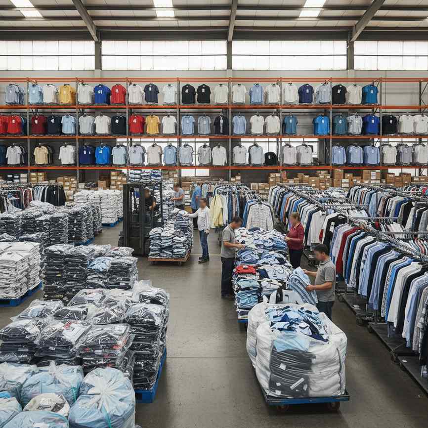 남녀용 겉옷 및 셔츠 도매업